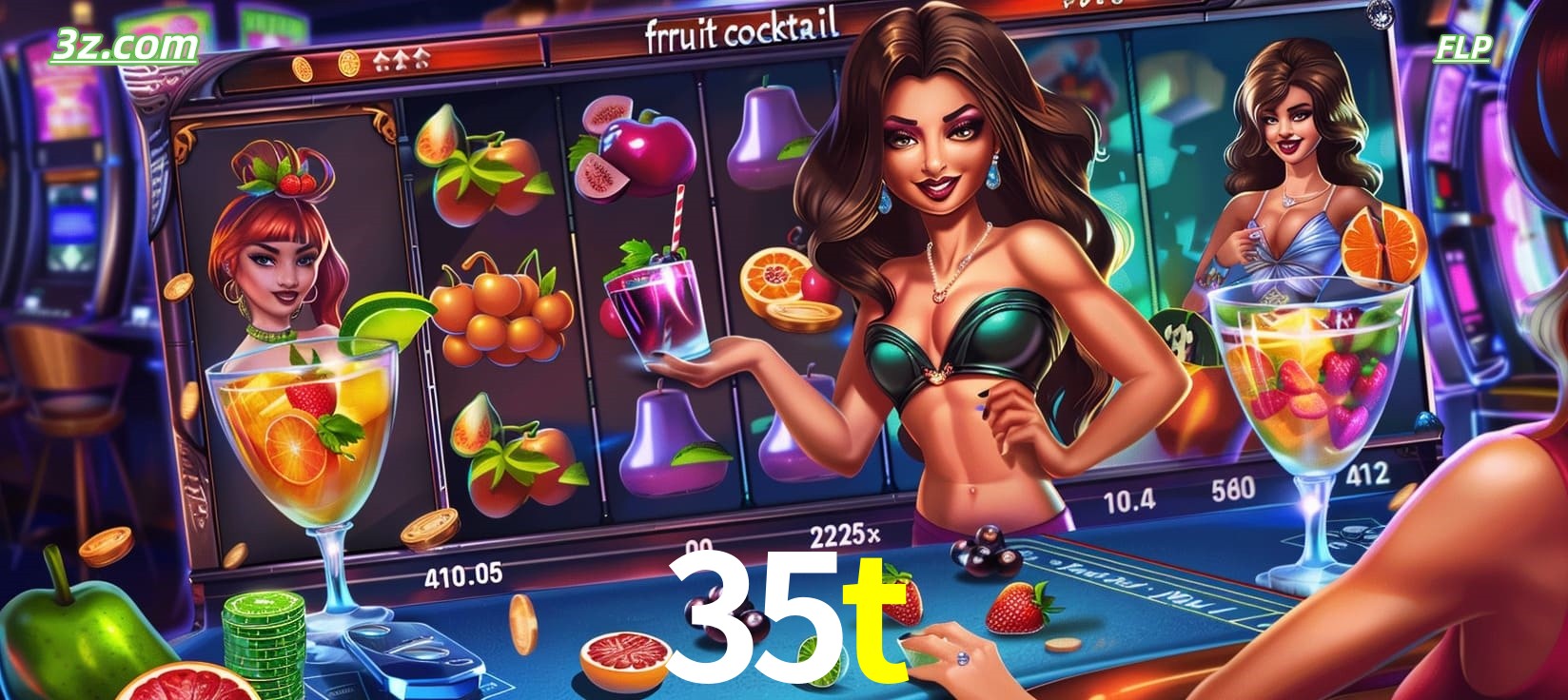 Cassino online 35t Brasil com slot Fruit Cocktail divertido