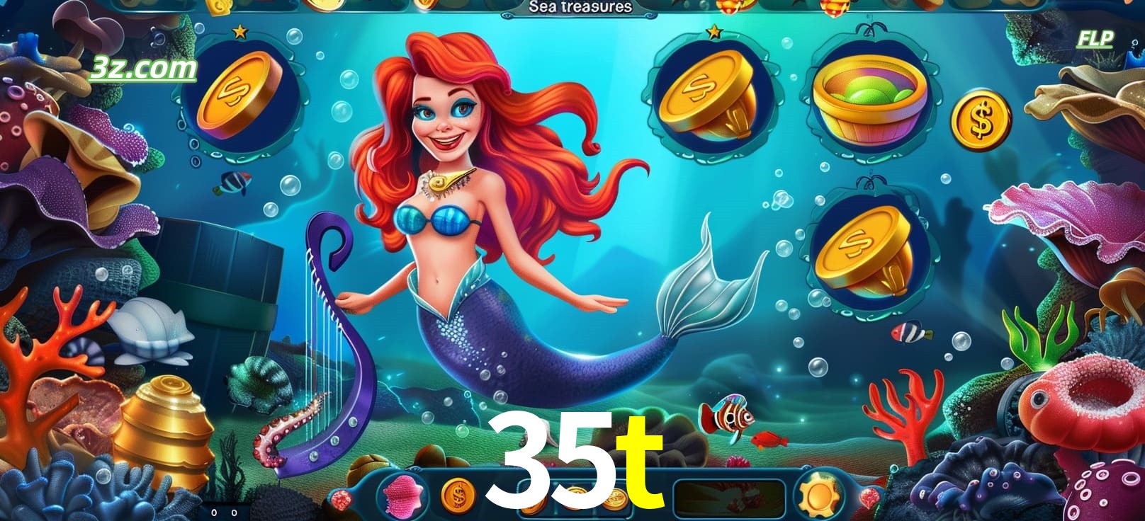 35t slots Sea Treasures cassino online com prêmios